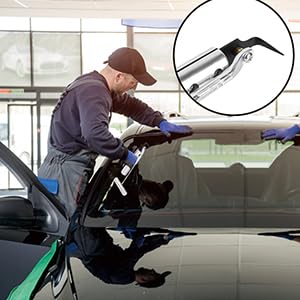 Windshield Removal Tool - Auto Glass Removal Tools, Tempered Blade | Quick Release Hand Pry Cutter Automotive Windscreen Glass Removal Tool Universal Car Window Repair Accessories for SUV/Truck