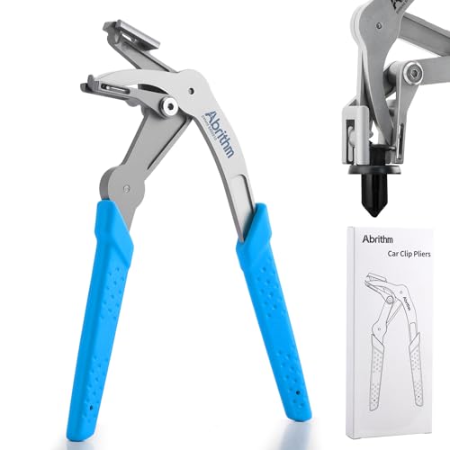 Car Clip Pliers, Panel Clip Removal Pliers, Professional Plastic Fastener Removal Tool for Removing Automotive Fasteners Clips Without Damage Blue - color: Blue
