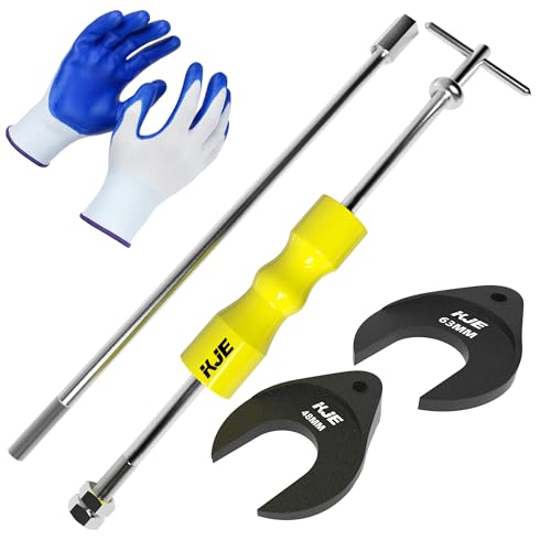 KJE CV Axle Removal Tool & Axle Puller Set – 4pc CV Joint Fork Kit with 50mm & 64mm Forks, Slide Hammer – CV Shaft Puller Tool for Ford Taurus, Mercury Sable, SVT Raptor, Lincoln Navigator