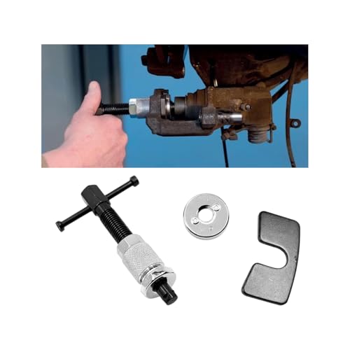 3PCS/Set Car Brake Piston Wind Back Tool, Automotive Brake Caliper Piston Rewind Kits, Vehicle Rear Right Handle Pad Wind Back Caliper Tool Replacement Set, Universal Fit - size: 3PCS