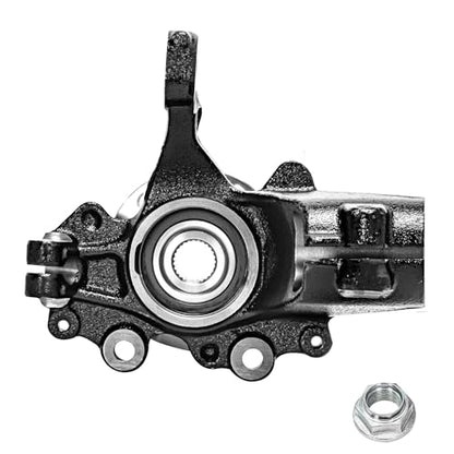 Detroit Axle - Front Steering Knuckles w/Wheel Hub Bearings Struts w/Coil Springs Replacement for 2013-2018 Ford Focus 2.0L - size: 4QU47855/ Big strut kit