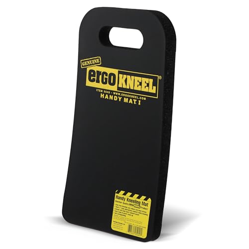 Foam Kneeling Mat, 8" x 16", 1" Thick Heavy-Duty Pad | Anti-fatigue foam, Portable kneeling mat, Industrial use, Garden work, Knees & back support - size: Small Handy Mat (8” x 16”)