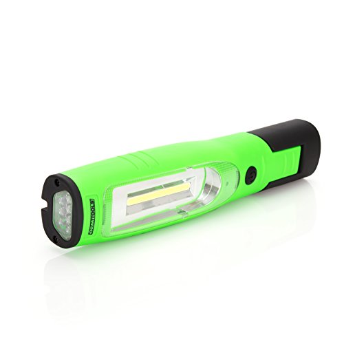 OEMTOOLS 25982 Magnetic Rechargeable LED Work Light, 10 Inch Hands-Free Magnetic Light for Automotive Repairs, 400 Lumen Magnetic Work Light, USB Rechargeable Work Light