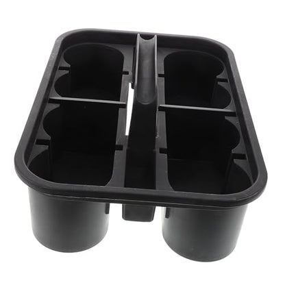 Commercial Car Care Kit Storage Box Heavy Duty Plastic Tools Organizer Bucket Segmented Design