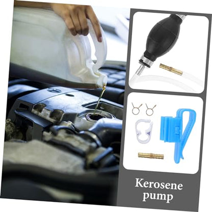 GLEAVI 1set Manual Oil Hose Pump Kit Transfer Hose High for Water Lightweight Siphon Pump for Automotive and Home Use