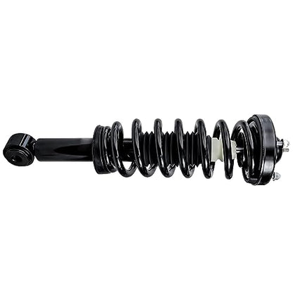 Detroit Axle - RWD Front Struts for 2009-2013 Ford F-150, Complete 2 Struts with Coil Spring 2010 2011 2012 Replacement Suspension Quick Install Ready Strut Shocks Assembly - size: 171140-DA x2/PAIR