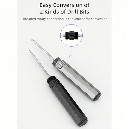 Tubeless Tire Repair Kit with Plugs, Tire Plug Kit, Portable Bike Tools, Flat Tire/Puncture Repair Kit, Tubeless Bike Tire Emergency Repair Kit - color: Silver