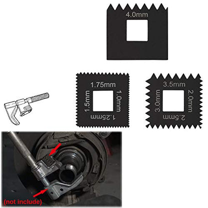 Yoursme Metric Die Set for Thread Chaser Similar to OTC 202817 3PCS