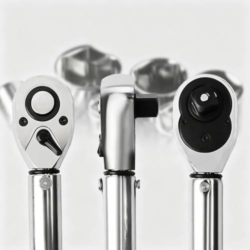 1/4-Inch Drive Torque Wrench – 3-33Nm Automotive Tire Torque Wrench | With 72-Tooth Ratchet, Dual-Direction Click Alarm, Round Tube Design For Car Repair, Bicycle, Motorcycle Maintenance