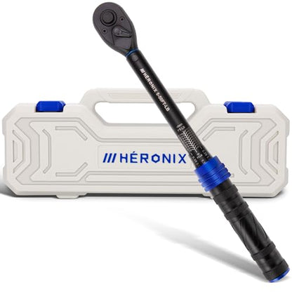 3/8-Inch Drive Click Torque Wrench, 5–50 Ft-Lb (6.8–67.8 Nm) ±3% Accuracy, Loud Click, Dual Scale, 72-Tooth Mini Torque Wrench for Bike, Motorcycle, Car & Spark Plug Maintenance - size: 3/8" DR.『5-50 FT.LB』