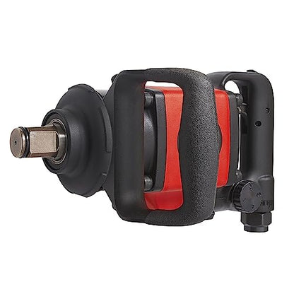 Chicago Pneumatic CP7773D Air Impact Wrench (1 Inch), Air Impact Gun Industrial Repair & Assembly Tool, D-Handle, Twin Hammer, Max Torque Output 1300 ft. lbf/1760 Nm, 6600 RPM - style: Without Extension