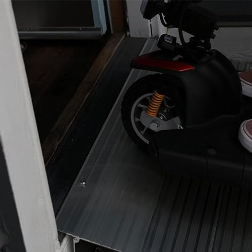 EZ-ACCESS - Threshold Ramps for Doorways - Portable Wheelchair Ramp for Home Steps, Aluminum Door Threshold Sliding Doors, Walker & Wheelchair Access - Adjustable Modular Transitions, 2" Rise - size: 2 Inch