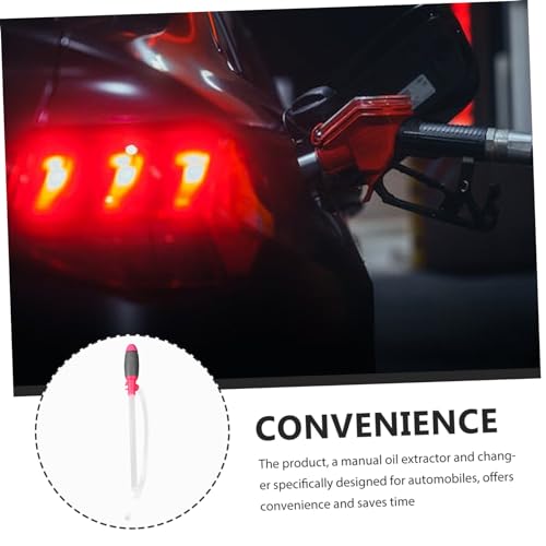 ibasenice Tool Kit Siphon Pump for Water Hose Transfer Pump Hand Pump Siphon Pump for Gas Siphon Oil Pump Manual Siphon Hose Manual Pump for Fish Plastic Car Oil Absorber