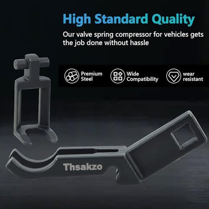 Valve Spring Compressor for Ford 2-Valve Engines Rocker Arm Remover Installer & Valve Spring Compressor Tool 2-Valve Engine Valve Spring Seal Retainer Compression Tool