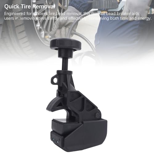Luocute Manual Tire Bead Breaker, Portable Tire Changer Tool for Car Motorcycle, with High Strength ABS Material