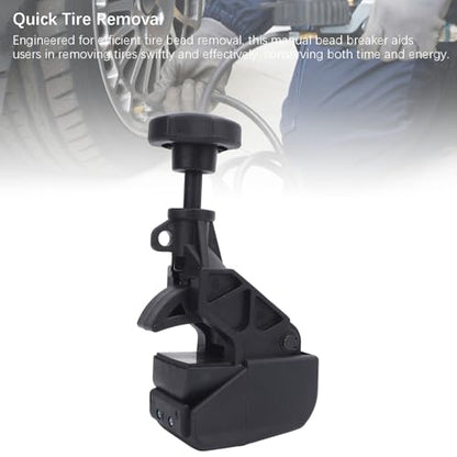 Luocute Manual Tire Bead Breaker, Portable Tire Changer Tool for Car Motorcycle, with High Strength ABS Material