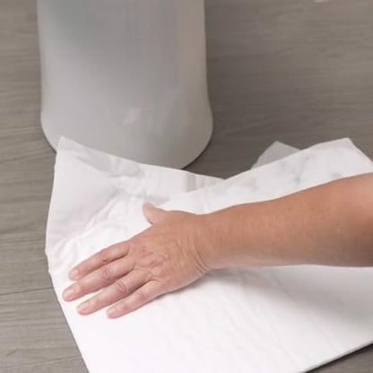 Quick Dam Mighty Mat 16inx18in Reusable Absorbent Towels -Wring Out & Reuse for Flood, Water, Oil & Spill Cleanup 10-Pack
