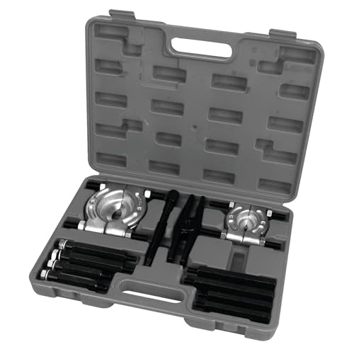 Performance Tool W87128 5-Ton Bearing Separator Kit with Bar Puller, 2-Inch and 3-Inch Splitters, Hex Push Puller Legs, and Storage Case for Pulling Jobs - style: 5 Tons Bar Puller Separator Set