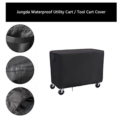 Rolling Tool Cart Cover 46in Waterproof 46x26x33in - size: 46" x 26" x 33"