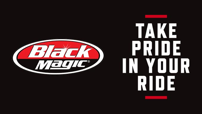 Black Magic 5072647 Tire Wet Gel, 16 oz - Thick Clinging Formula Sticks to Tires to Produce Minimal Sling and a Glossy Shine