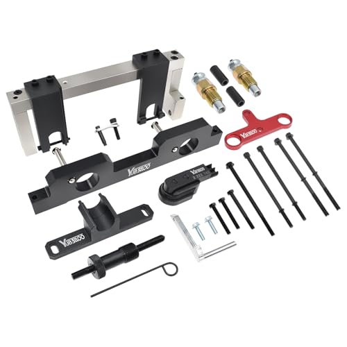 Camshaft Alignment Timing Tool Kit, Compatible with BMW N20 N26 Engine, with Flywheel Holder Tool & Balance Shaft Tool & Fuel Injector Install Removal Tool, with Gloves - size: 23PC