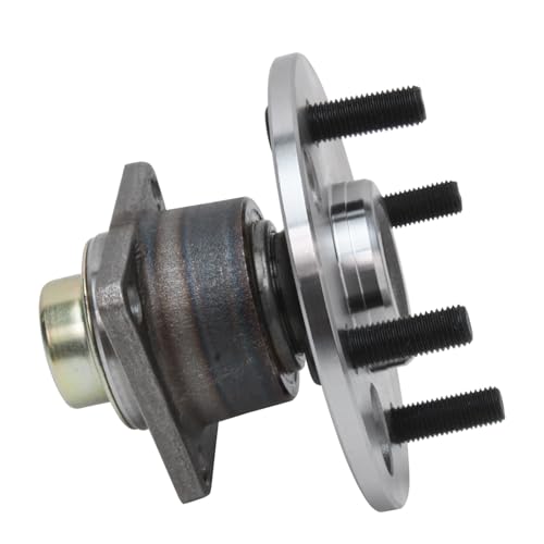 Detroit Axle - 2pc Rear Wheel Hub and Bearing for 1991-2002 Saturn SC SL SL1 SL2, 1993-2002 SC1 SC2, 1993-1999 SW1, 1993-2001 SW2, 4 Bolt W/o ABS Wheel Hub Bearing Assembly Replacement - style: 512000 x2/Pair