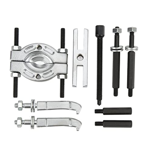 Bearing Puller Kit, Bearing Separator, Bearing Puller Set, 9pcs Bearing Separator Puller Set Portable Bearing Removal Tool Kit Metal Bearing Splitter