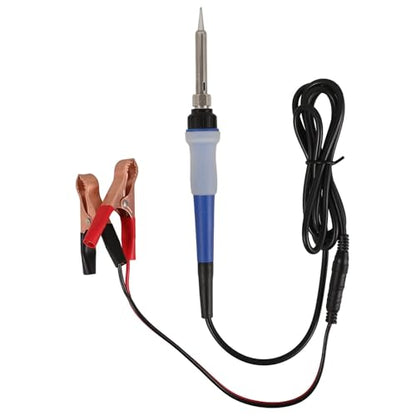 Housoutil Portable Car Soldering Iron Kit with Consistent Temperature and High-efficiency Design, Rubber and Ceramic Core Material, for Dc12v-24v Vehicle Welding Repair