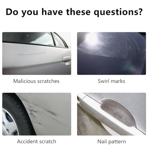 Scratch Remover for Vehicles, 2025 Upgrade Car Scratch Remover Kit with Wipe Sponge, Car Polishing Wax Scratch Remover for Deep Scratches - size: 1 PCS