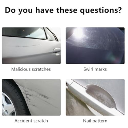 2PCS Scratch Remover for Vehicles, 2026 New Car Scratch Repair Paste Scratch Remover Kit with Wipe Sponge, Car Polishing Wax Scratch Remover for Deep Scratches - size: 2 PCS