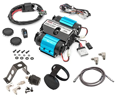 ARB INFLATION3 Twin High Performance Air Compressor CKMTA12 and Extension Hardware for Easy Installation and Connection in a New Printed Box, Ideal for Lockers, Horns, Tire Inflation and Air Tools - color: Inflation3