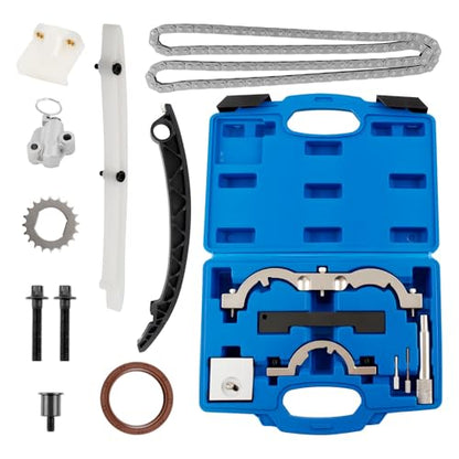 1.2 1.4 Timing Chain Kit, Engine Timing Tool Kit, Compatible with Chevrolet Cruze Buick Encore Cadillac ELR Vauxhall Opel 2009-2020, Replaces TK343 22HP47N ETCK2102, Fits 1.2L 1.4L DOHC Engine