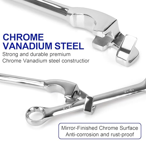 BULLTOOLS Wrench Extender Tool Bar, Extra-Long 15 Inch Wrench Extension for Maximum Leverage Universal Extension Tool for Automotive Repair & Mechanics