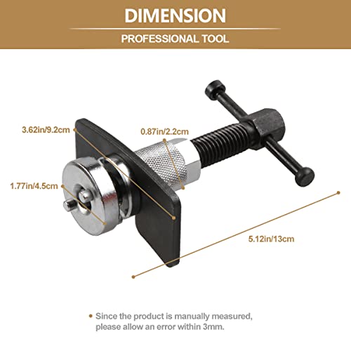 Disc Brake Caliper Piston Rewind Tool, Brake Piston Wind Back Tool, Car Rear Brake Pad Wind Back Right Handle Tool Set - size: Universal Style