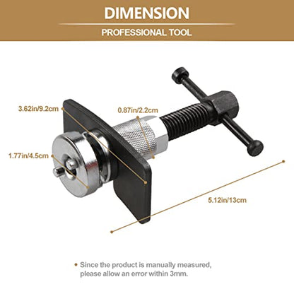 Disc Brake Caliper Piston Rewind Tool, Brake Piston Wind Back Tool, Car Rear Brake Pad Wind Back Right Handle Tool Set - size: Universal Style
