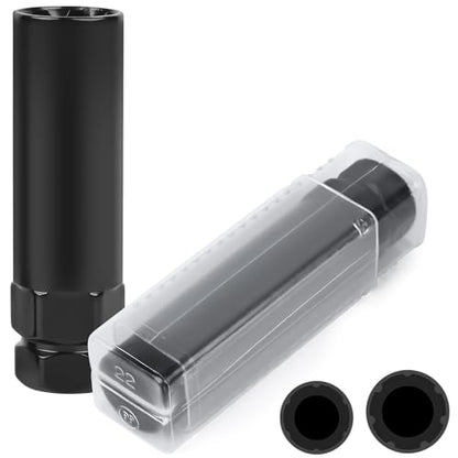 2-Piece 6 & 7 Spline Lug Nut Socket Set - Locking Lug Nut Removal Tool for Aftermarket Spline Drive | Easy Install/Removal of Wheel Locks, Universal for Car/Truck Wheel Maintenance - size: 2 Pieces