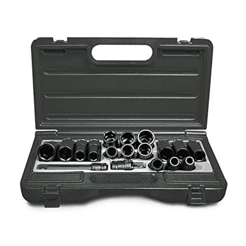 Ingersoll Rand SK4M14LN 1/2" Drive Metric Universal Impact Socket Set (14 Piece)