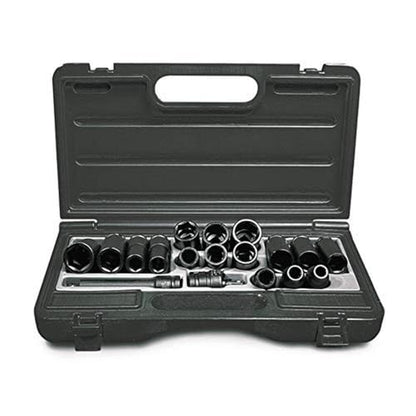 Ingersoll Rand SK4M14LN 1/2" Drive Metric Universal Impact Socket Set (14 Piece)