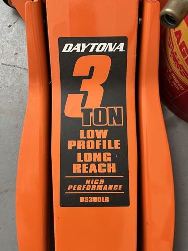Daytona 3 ton Long Reach Low Profile Steel Heavy Duty Floor Jack with Rapid Pump