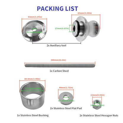 Wheel Bearing Removal Tool for Polaris Ranger RZR/General/Sportsman | Reinstall Tool for 40 and 44 mm Wheel Bearings
