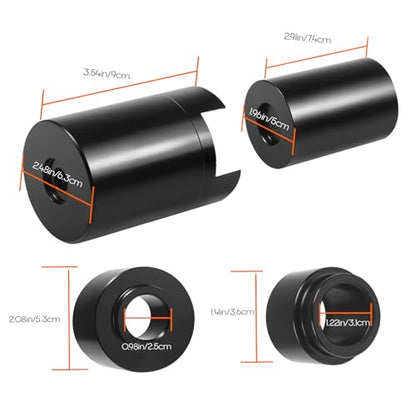 Rogierra 4PCS Ball Joint Service Adapter Set for Jeep & Dodge – Upper and Lower Ball Joint Press Tool for Removal & Installation – Compatible with Jeep/Dodge Models- Replacement for OTC 7894