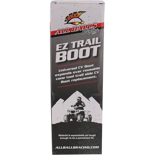 All Balls Racing 19-5035 Black CV Boot Kit and Tool | OEM replacement, fits Arctic Cat 1000 LTD Mudpro 1000 TRV, 1000 250 300 engines, for atv, 104 mm Length, 19-5035