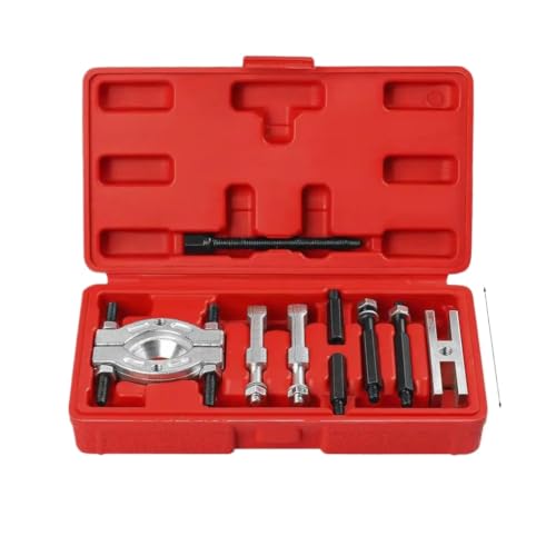 Bearing Separator and Puller Set Compatible with Car Repair Tools 9Pcs Bearing Removal Tool Kit with Red Case