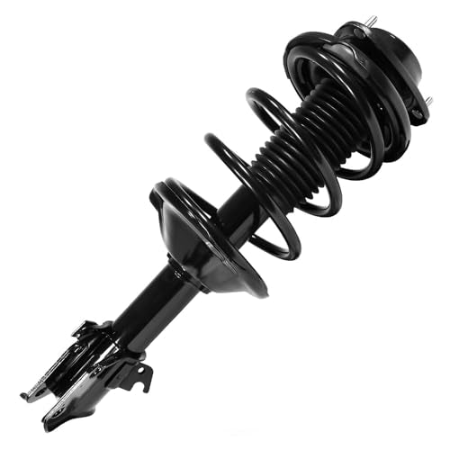 Detroit Axle - 2pc Front Struts for 2000 2001 2002 Subaru Legacy Quick Complete Struts with Coil Spring Assembly Replacement Suspension Shock - size: 11851_11852/Pair
