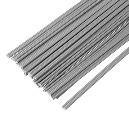 MECCANIXITY 30pcs 8 Inch Plastic Welding Rods PVC Welding Strips Welder Rods for Plastic Welder, Car Bumper, Kayak Repair, Grey - color: Grey, size: 8 Inch