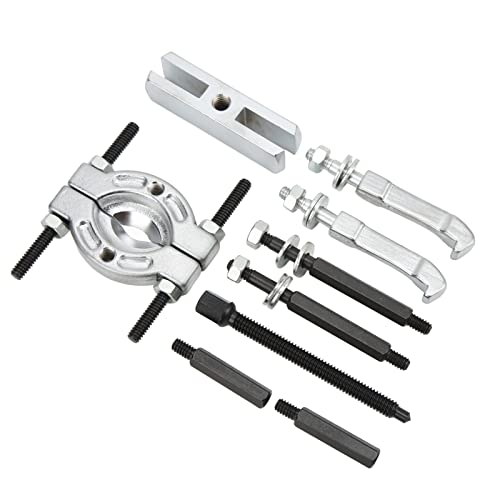 9pcs Bearing Separator Puller Set Portable Bearing Removal Tool Kit Metal Bearing Splitter