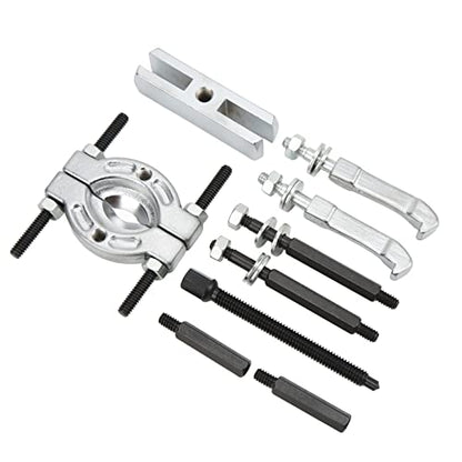 9pcs Bearing Separator Puller Set Portable Bearing Removal Tool Kit Metal Bearing Splitter