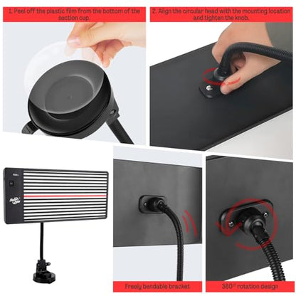 Dent Puller PDR Light Wireless LED Dent Line Board NO Battery | USB Rechargeable & Battery Powered, PDR Tools for Car Dent Repair and Paintless Dent Removal (Battery not Included) - size: PDR light-01