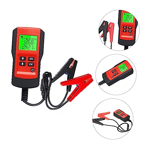 ABOOFAN Battery Tester Charger Car Battery Analyzer Digital Material Car Supply