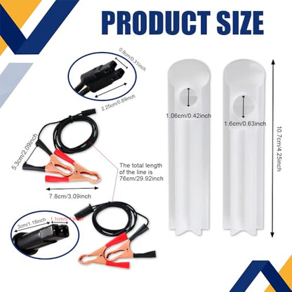 4PCS Fuel Injector Cleaner Kit, Fuel Injector Flush Cleaner Adapter Kit, Universal Automobile Fuel Injector DIY Cleaning Machine Kit for Car Fuel Injector Tester Fuel Pump Pressure Test